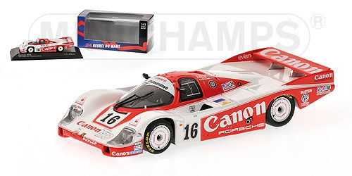 PORSCHE 956 CANON LLOYD MASON 24H LE MANS 1984