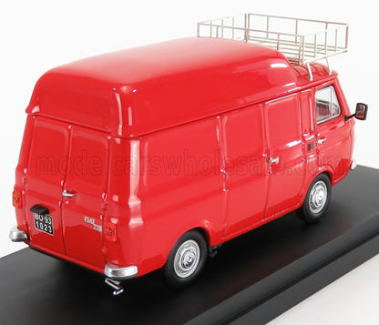 FIAT - 238 VAN TETTO ALTO CON PORTAPACCHI 1965 - HIGH ROOF WITH RACK - RED