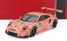 PORSCHE | 911 991 RSR TEAM PORSCHE GT N 92 WINNER LMGTE PRO PINK PIG TRIBUTE 24h LE MANS 2018 MICHEAL CHRISTENSEN - KEVIN ESTRE - LAURENS VANTHOOR