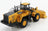 Komatsu WA600 Wheel Loader Yellow Black Universal Hobbies 1:50 scale model - image 2