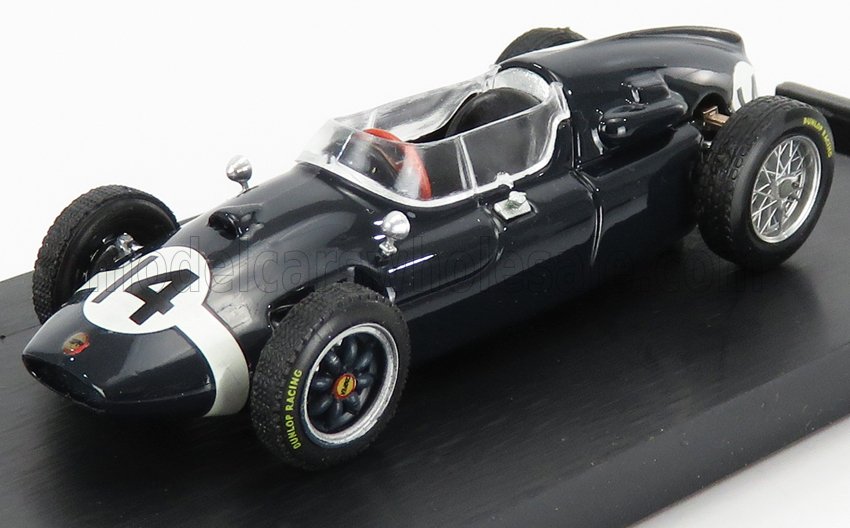 COOPER - F1 T51 VINCITRICE DEL GP D'ITALIA 1959 N. 14 S. MOSS - BLU modellino in scala modellino Vroomi