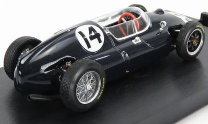 COOPER - F1 T51 VINCITRICE DEL GP D'ITALIA 1959 N. 14 S. MOSS - BLU modellino in scala modellino Vroomi