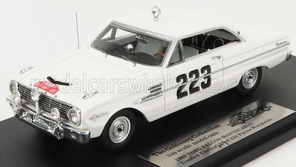 FORD USA - FALCON FUTURA (night version) N 223 RALLY MONTECARLO 1963 B.LJUNGFELDT - G.HAGGBOM - WHITE