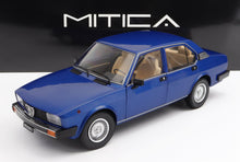 ALFA ROMEO - ALFETTA BERLINA 2000L 1978 - CERCHI MILLERIGHE WHEELS - BLUE PERVINCA MET 349