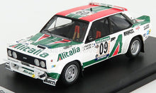FIAT - 131 ABARTH ALITALIA N 09 RALLY BANDAMA 1978 J.VINATIER - J.F.JACOB - WHITE RED GREEN - Vroomi