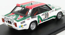 FIAT - 131 ABARTH ALITALIA N 09 RALLY BANDAMA 1978 J.VINATIER - J.F.JACOB - WHITE RED GREEN - Vroomi