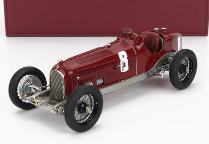 ALFA ROMEO - F1  P3 N° 8 VAINQUEUR DU GP D'ITALIE 1932 TAZIO NUVOLARI - ROUGE