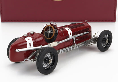ALFA ROMEO - F1  P3 N° 8 VAINQUEUR DU GP D'ITALIE 1932 TAZIO NUVOLARI - ROUGE
