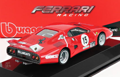 FERRARI | 512BB TEAM BELLANCAUTO N 15 1000km MONZA 1981 MAURIZIO FLAMMINI - SPARTACO DINI - FABRIZIO VIOLATI - CON VETRINA - WITH SHOWCASE