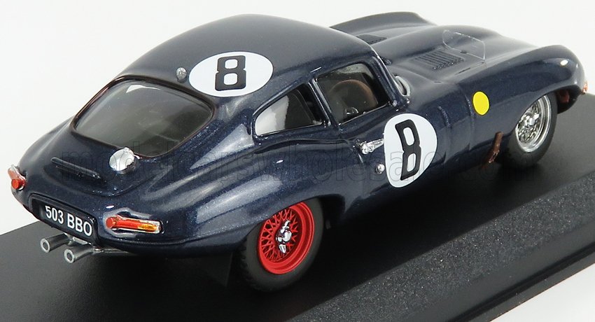 JAGUAR | E-TYPE COUPE 3.8L S6 TEAM M.CHARLES N 8 24h LE MANS 1962 M.CHARLES - J.COUNDLEY