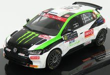 VOLKSWAGEN - POLO GTI R5 N 41 RALLY MONTECARLO 2020 O. SOLBERG - A. JOHNSTON - WIT ZWART GROEN