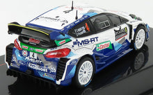 FORD ENGLAND  FIESTA WRC TEAM M-SPORT FORD WRT N 4 4e RALLY MONTECARLO 2020 JARI MATTI LATVALA - JANNI HUSSI - 2-TOON BLAUW WIT