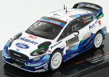 FORD ENGLAND - FIESTA WRC TEAM M-SPORT FORD WRT N 3 8th RALLY MONTECARLO 2020 T.SUNINEN - J.LEHTINEN - 2 TONE BLUE WHITE