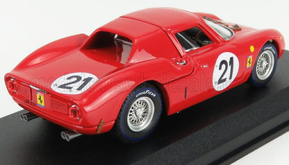 FERRARI - 250LM 3.3L V12 ch. n5893 TEAM N.A.R.T. NORTH AMERICAN RACING N 21 WINNER 24h LE MANS 1965 JOCHEN RINDT - MASTEN GREGORY - RED