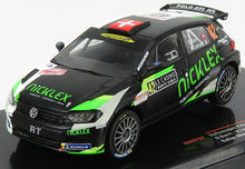 VOLKSWAGEN - POLO GTI R5 TEAM N 42 RALLY MONTECARLO 2020 O.BURRI - A.LEVRATTI - MATZWART GROEN WIT