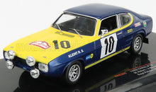 FORD ENGLAND - CAPRI 2600 RS N 10 RALLY RAJD POLSKI 1972 W.ROHRL - BLUE YELLOW
