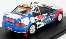 SUBARU - IMPREZA WRX (night version) N 20 RALLY SAFARI 1999 H.MIYOSHI - E.OSAWA - WHITE RED LIGHT BLUE - Vroomi