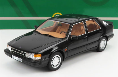 SAAB - 9000 TURBO 1984 - modellino in scala 1:18 nero metallizzato modellino Vroomi