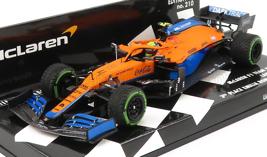 McLAREN | F1  MCL35L TEAM MCLAREN N 4 3rd EMILIA ROMAGNA ITALY GP 2021 LANDO NORRIS