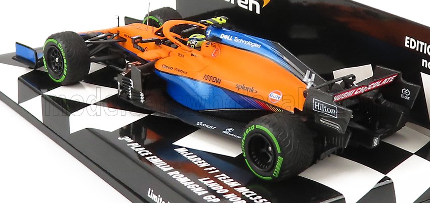 McLAREN | F1  MCL35L TEAM MCLAREN N 4 3rd EMILIA ROMAGNA ITALY GP 2021 LANDO NORRIS