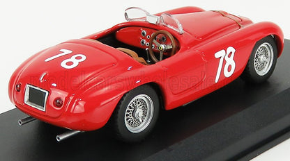 FERRARI - 166MM BARCHETTA ch.0034 N 78 2nd COPPA D'ORO DI SICILIA 1951 P.MARZOTTO - RED