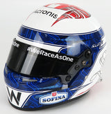 BELL HELMET | F1  CASCO HELMET WILLIAMS FW43B MERCEDES M12 EQ POWER+ TEAM  WILLIAMS RACING N 6 BAHRAIN GP 2021 NICHOLAS LATIFI