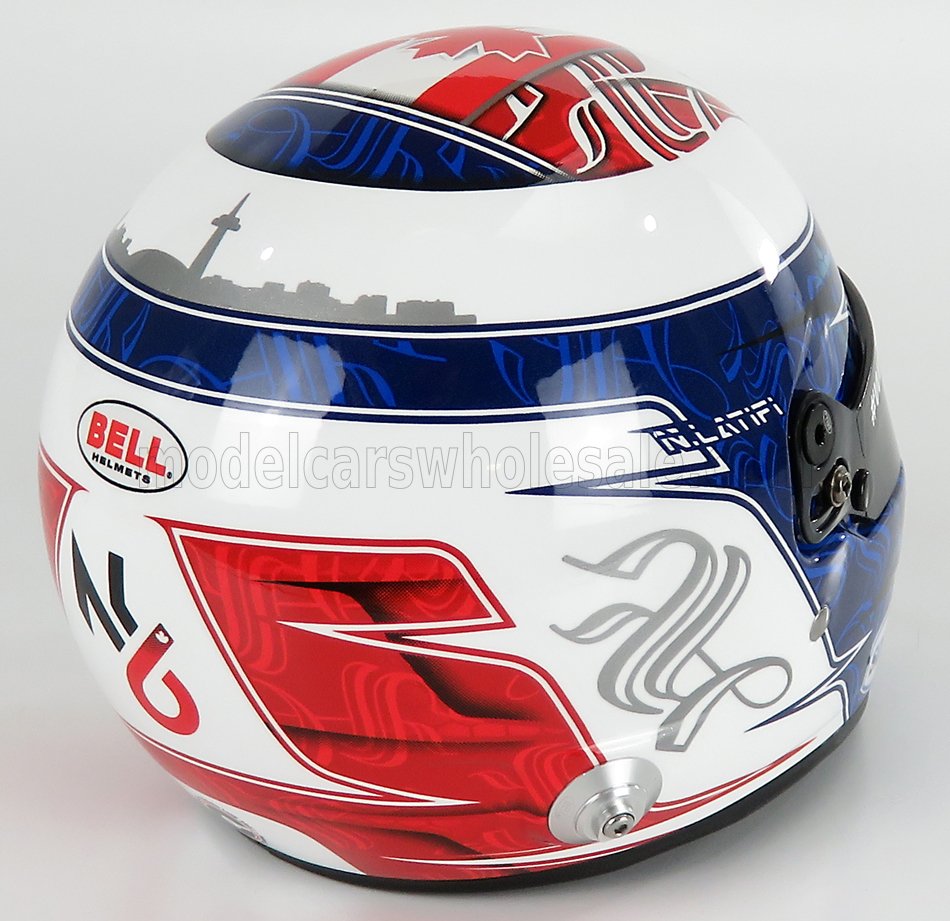 BELL HELMET | F1  CASCO HELMET WILLIAMS FW43B MERCEDES M12 EQ POWER+ TEAM  WILLIAMS RACING N 6 BAHRAIN GP 2021 NICHOLAS LATIFI