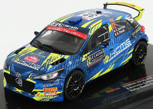 HYUNDAI  i20 R5 WRC N 32 RALLY MONTECARLO 2020 S. SARRAZIN - K. PARENT - TWEETONIG BLAUW-GEEL