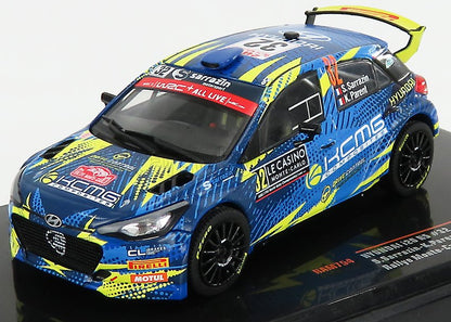 HYUNDAI  i20 R5 WRC N 32 RALLY MONTECARLO 2020 S. SARRAZIN - K. PARENT - TWEETONIG BLAUW-GEEL