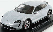 PORSCHE - TAYCAN 4S CROSS TURISMO 2021 - CON VETRINA - WITH SHOWCASE - ICE GREY