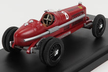 Red vintage race car model with number 8, detailed cockpit and tires, available on Vroomi platform