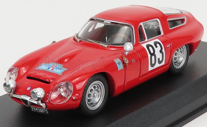 ALFA ROMEO | TZ1 N 83 WINNER COUPE DES ALPES 1964 G.AUGIAS