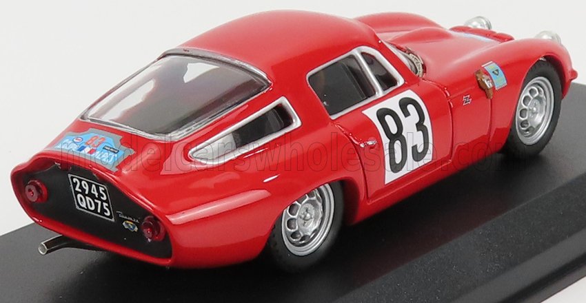 ALFA ROMEO | TZ1 N 83 WINNER COUPE DES ALPES 1964 G.AUGIAS