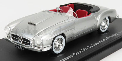 MERCEDES BENZ - SL-CLASS 190SL SPEEDSTER GERMANY 1954 - SILVER MET