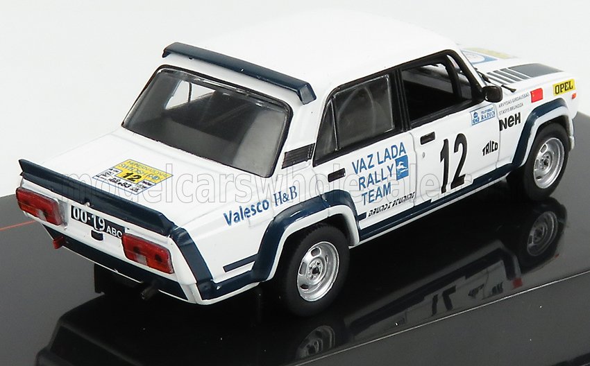 LADA FIAT - 2105 VFTS N 12 RALLY SWEDEN 1983 S.BRUNDZA - A.GIRDAUSKAS - WHITE - Vroomi