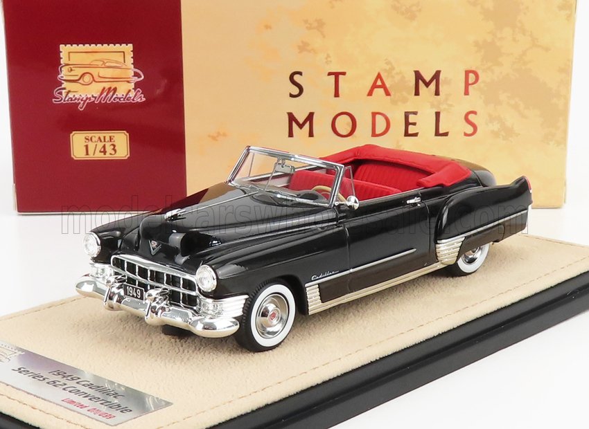 CADILLAC - SERIES 62 CONVERTIBLE OPEN 1949 - BLACK - Vroomi