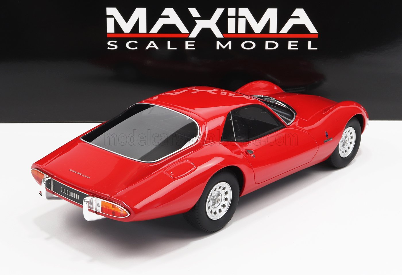 ALFA ROMEO - GIULIA TZ2 COUPE PININFARINA 1965 - ALFA RED | Vroomi