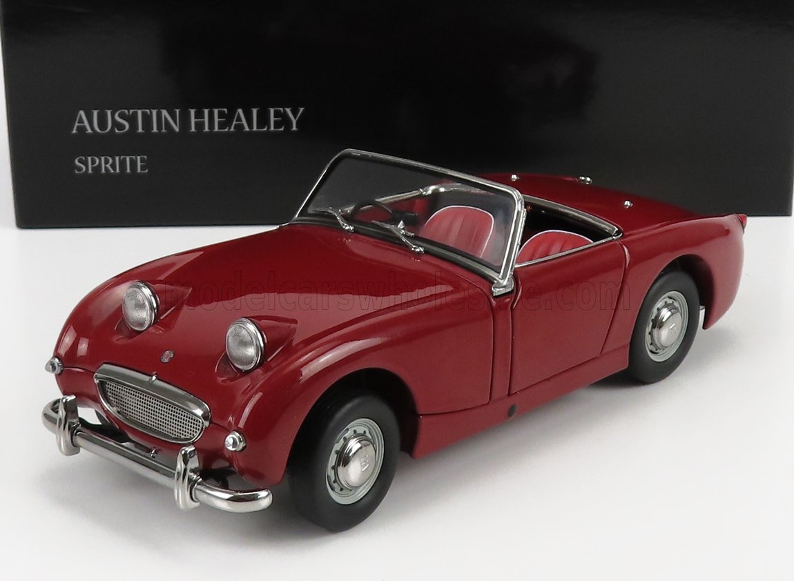 AUSTIN - HEALEY SPRITE OPEN - SPIDER 1958 - CHERRY RED