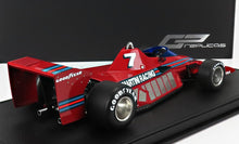 BRABHAM | F1  BT46 ALFA ROMEO PROTOTYPE MARTINI RACING N 7  TEST VERSION 1977 JOHN WATSON - CON VETRINA - WITH SHOWCASE