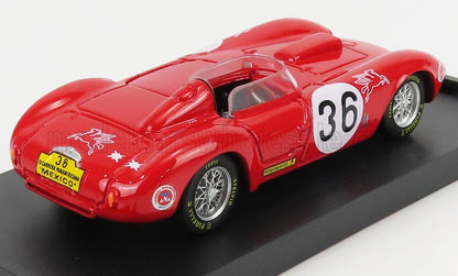 LANCIA - D24 N 36 SPIDER WINNER RALLY CARRERA PANAMERICANA 1953 JUAN MANUEL FANGIO - RED Scale model car on Vroomi
