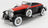 Duesenberg J Riviera Phaeton by Brunn Cabriolet Open 1934 Black Orange Matrix Scale Models 1:18 scale model