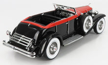 DUESENBERG - J RIVIERA PHAETON BY BRUNN CABRIOLET OPEN 1934 - BLACK ORANGE