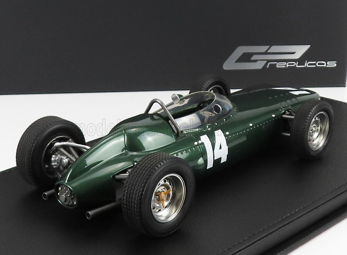 BRM | F1 P57 BRM TEAM N 14 WINNER ITALIAN GP MONZA WORLD CHAMPION 1962  GRAHAM HILL - CON VETRINA - WITH SHOWCASE