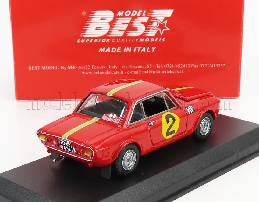 LANCIA | FULVIA 1.3 HF COUPE N 2 RALLY MONTECARLO 1967 S.MUNARI - G.HARRIS