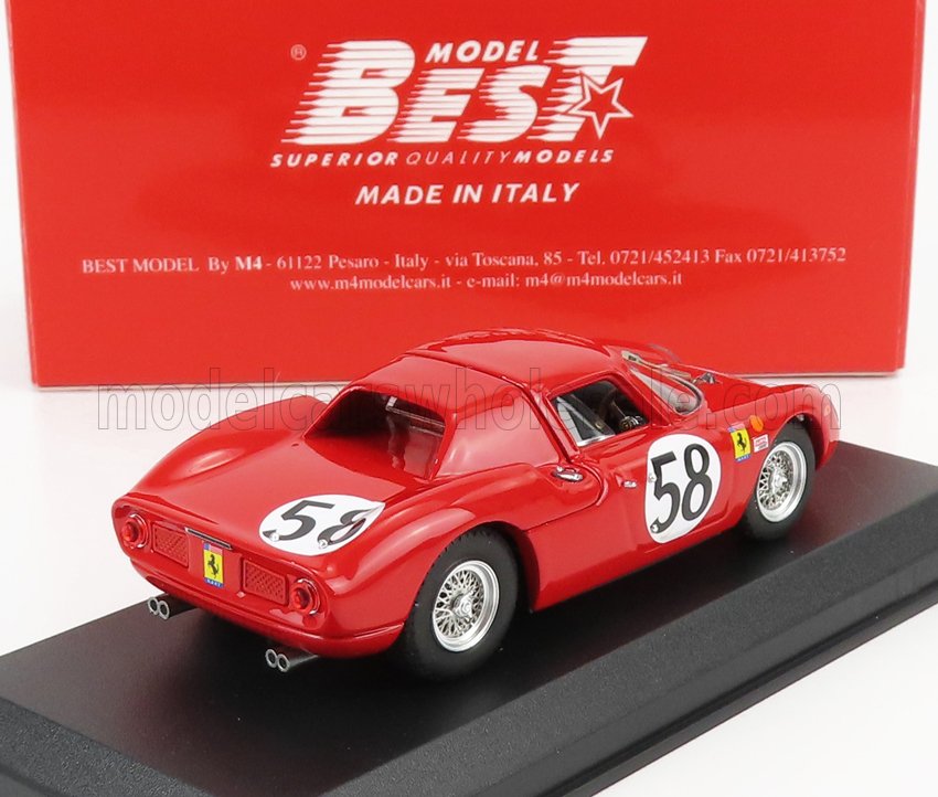 FERRARI | 250LM 3.3L V12 TEAM N.A.R.T. N 58 24h LE MANS 1964 J.RINDT - D.PIPER