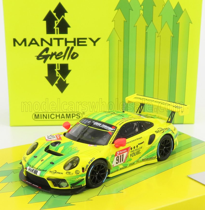 PORSCHE | 911 991-2 GT3 R TEAM MANTHEY RACING N 911 2nd 24h NURBURGRING 2019 E.BAMBER - M.CHRISTENSEN - K.ESTRE