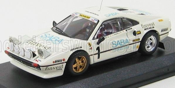 FERRARI - 308 GTB RALLY N 1 TARGA FLORIO 1983 TONY - RADAELL - WHITE - Vroomi