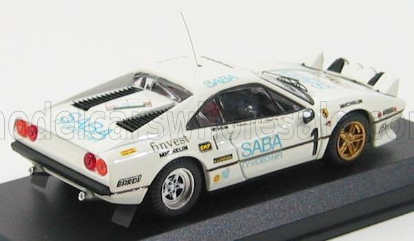 FERRARI - 308 GTB RALLY N 1 TARGA FLORIO 1983 TONY - RADAELL - WHITE - Vroomi
