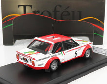 FIAT - 131 ABARTH TEAM SVENSKA FIAT N 5 RALLY SWEDEN 1977 T.MAKINEN - H.LIDDON - WHITE RED
