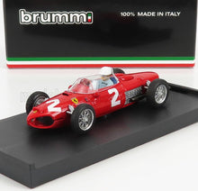 FERRARI - F1 156 N 2 ITALY GP PHIL HILL 1961 WORLD CHAMPION - WITH DRIVER FIGURE - RED Scale model car on Vroomi